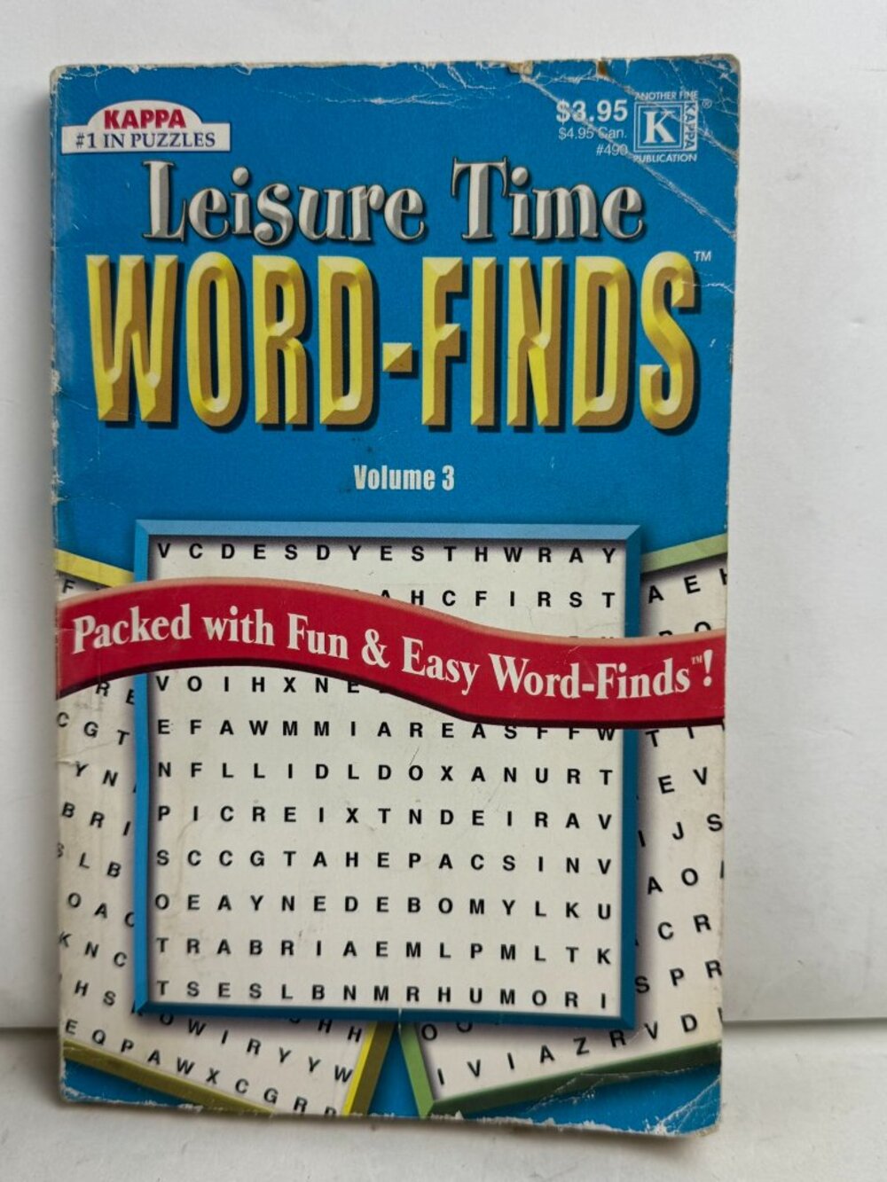 Kappa Leisure Time Word-Finds Volume 3 Puzzle Book Paperback Word Search Brain